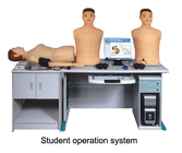 De medische Vaardigheden van de de Mannequin Fysieke Diagnose van de Scholenauscultatie met Consolessysteem