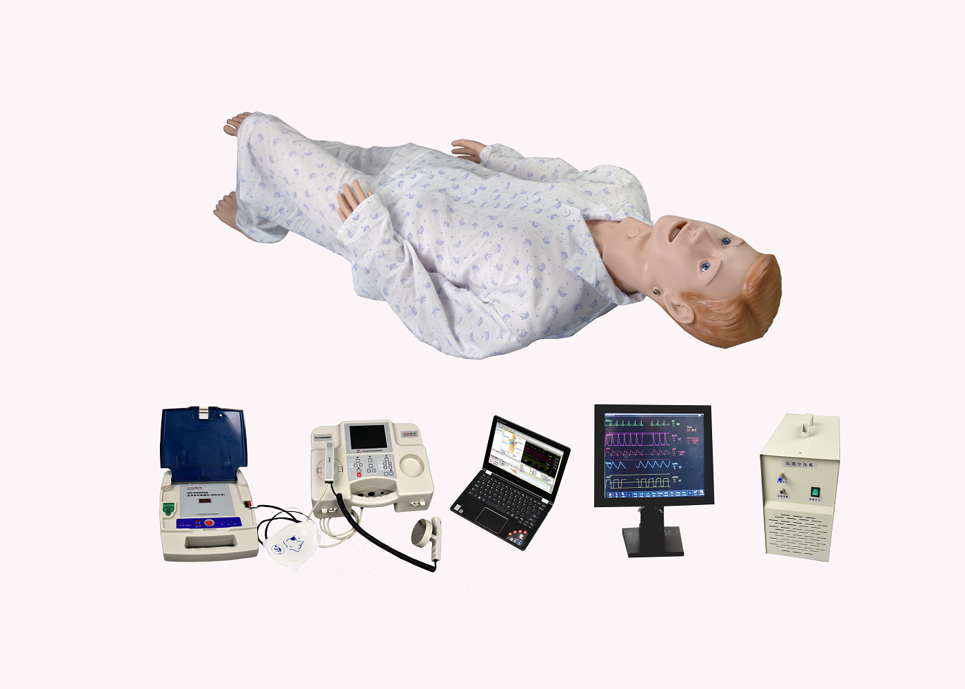 Online Versiehoogtepunt - lichaam Volwassen Verzorgingsmannequin voor Klinische Opleiding