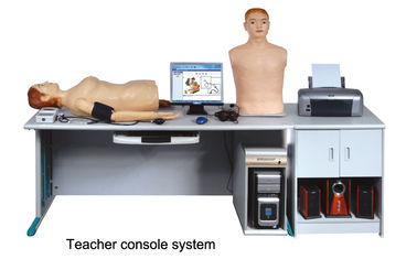 De medische Vaardigheden van de de Mannequin Fysieke Diagnose van de Scholenauscultatie met Consolessysteem
