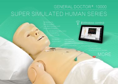 De algemene Menselijke Geduldige Simulator van de Artsennoodsituatie voor CPR-Opleiding en AED-Simulatie