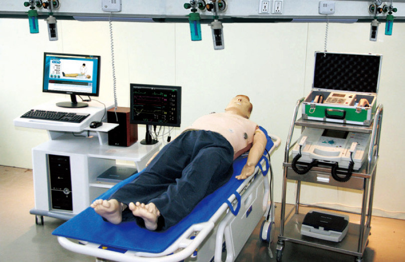 OEM Volwassen CPR Mannequin/Geavanceerd pvc-Hoogtepunt - de Simulatie van de lichaamsnoodsituatie