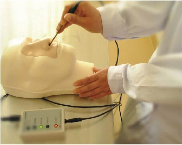 Universiteit, het ziekenhuis het leren simulaties neusbloeding opleidingsmodel