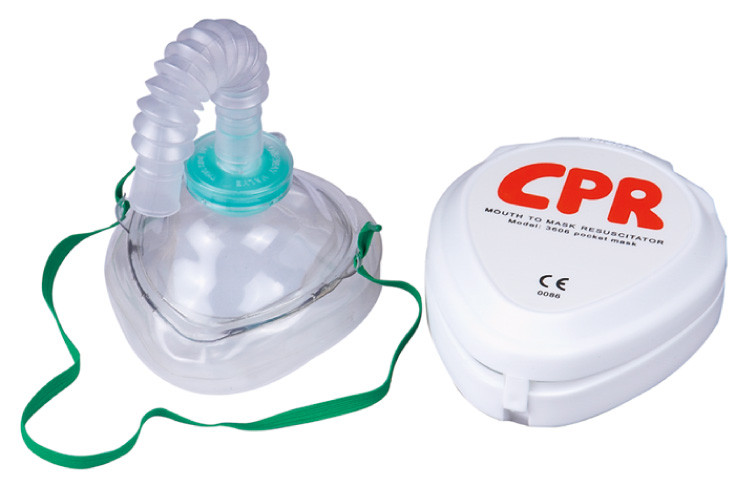 Het Silicone van het kiezelzuurgel van het de Eerste hulpmateriaal CPR van het Ademhalingsmasker de Noodsituatieredding Opleiding