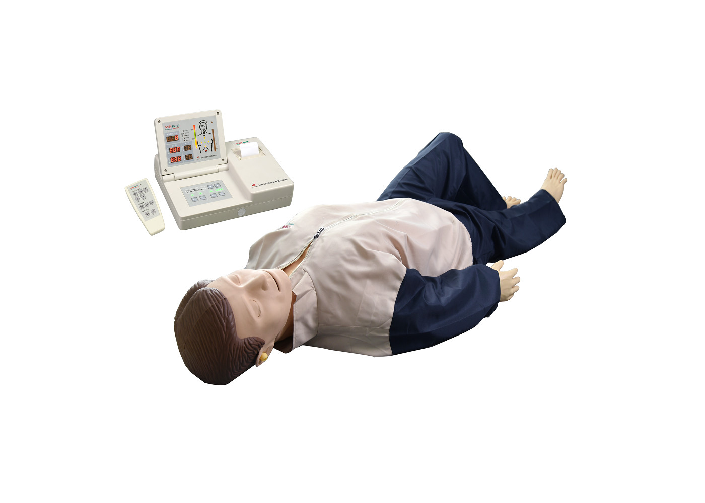 De cardiopulmonale Mannequins van de Reanimatieeerste hulp met Monitorcontrole voor het Praktizeren